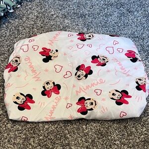 Disney Minnie Mouse Fitted crib Sheet - White and Red